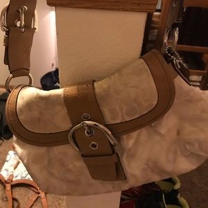 Coach bag.  Used.  Needs cleaning. No tears